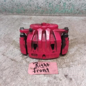 2022 TOYOTA CAMRY Passenger Right Side Front Brake Caliper Red OEM with Bracket