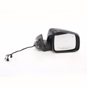 2019 - 2022 DODGE DURANGO FRONT RIGHT DOOR REAR VIEW MIRROR OEM BLACK_PXJ