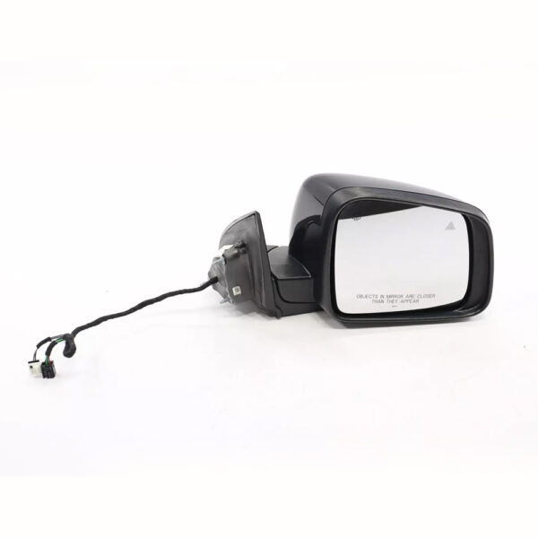 2019 - 2022 DODGE DURANGO FRONT RIGHT DOOR REAR VIEW MIRROR OEM BLACK_PXJ